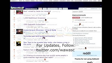 Redditnauts ASSEMBLE! 12 Hour Get Together Marathon - Awesomenauts