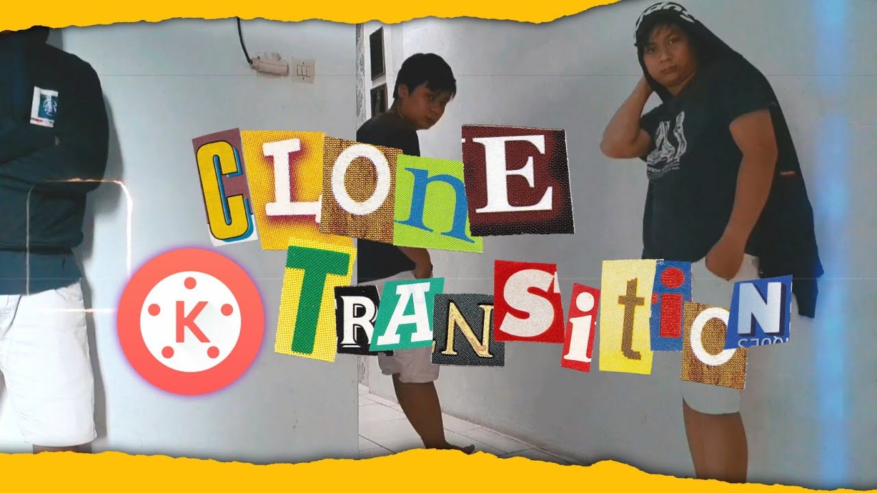 Clone Transition Effect | Tutorial Kinemaster - YouTube