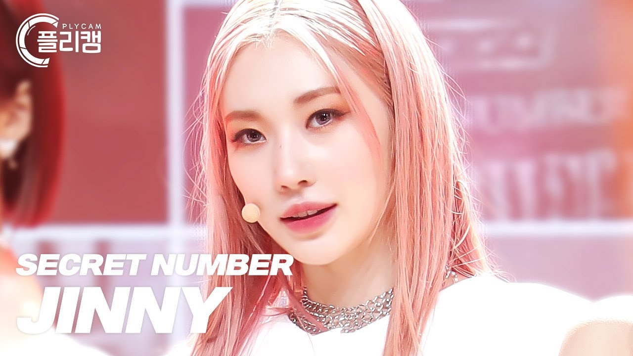 [플리캠 4K] SECRET NUMBER JINNY 'HOLA' (시크릿넘버 진희 직캠)│Simply K-Pop Ep.524
