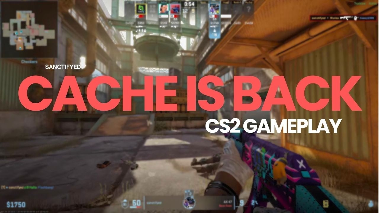 CACHE IS BACK (25 KILL GAME) - CS2 Gameplay - No Commentary - YouTube