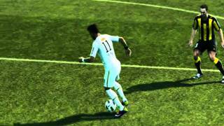 PES 2012 PC Demo Neymar mad dribble skillz