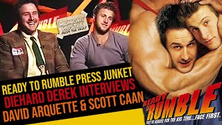 David Arquette & Scott Caan Interview | Ready To Rumble Press Junket | WCW Wrestling Movie | 2000