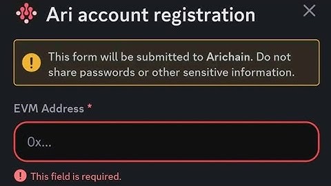 How to register for Arichain wallet airdrop on discord