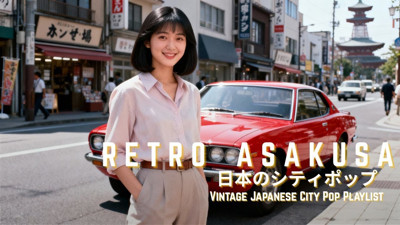 R E T R O　A S A K U S A – 日本のシティポップ｜Vintage Japanese City Pop 💿