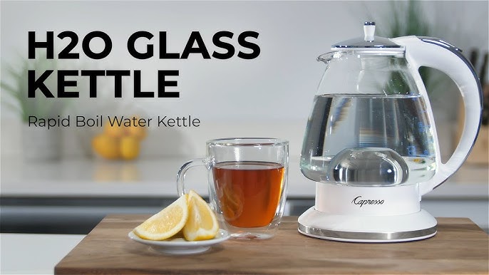 Capresso Large Electric Water Kettle & Reviews