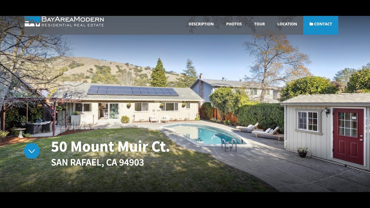 SOLD! Lucas Valley HOA American Housing Guild Home for Sale -Mount Muir, San Rafael Real Estate
