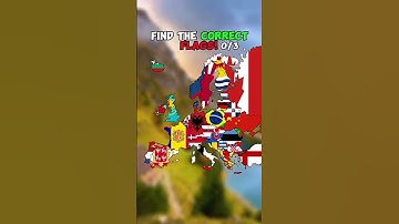 Find The Correct Flags #europe #mapper #map #mapping #countrys #geography #history #mapchart #ww2