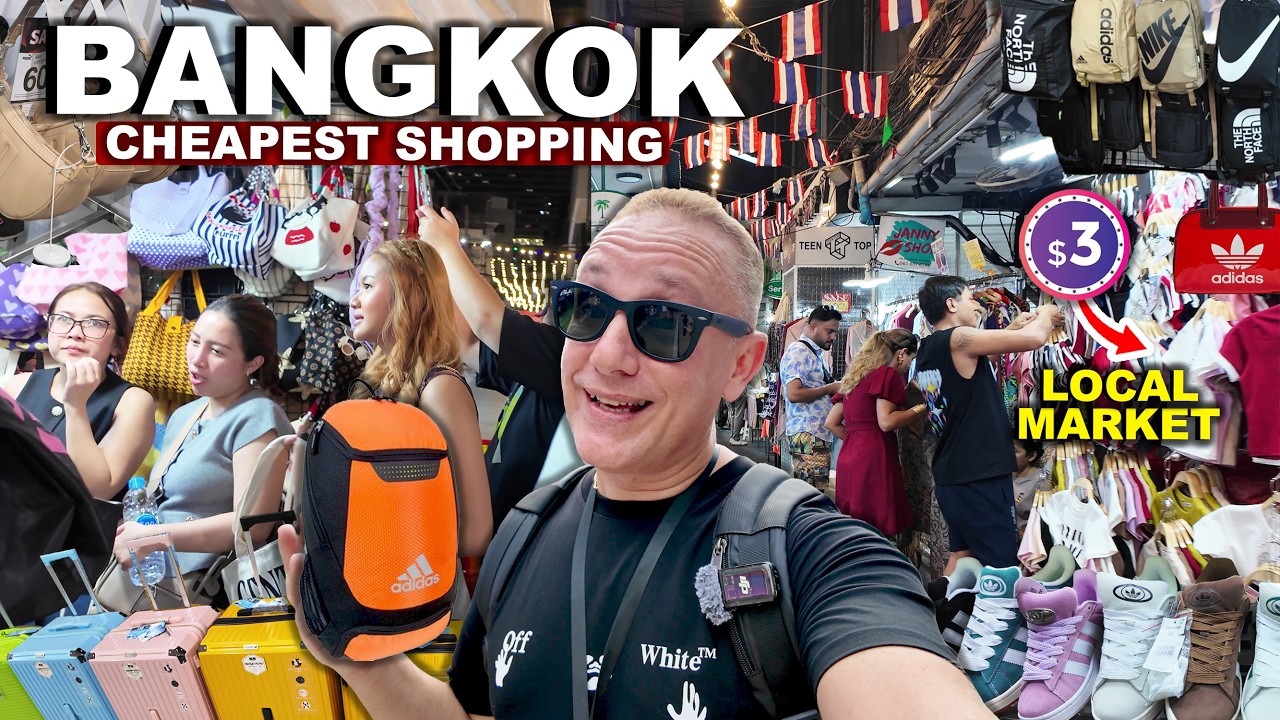 Что купить на самом дешевом торговом рынке БАНГКОКА | Ц...