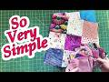 Bust Your Charm Pack Stash with This Stunning Confetti Nine-Patch Pattern! #quiltingforbeginners
