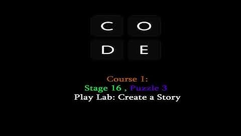 Code.org Course 1, Stage 16, Puzzle 1 6