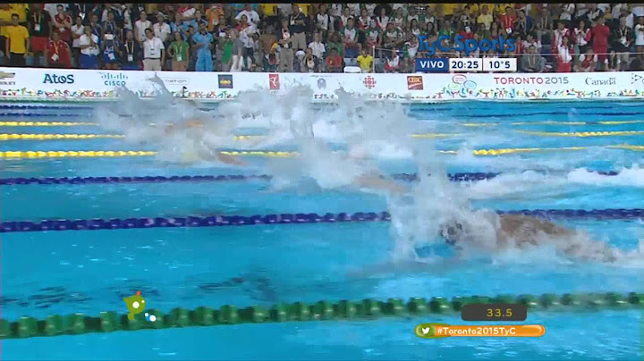 Natación  Grabich, medalla de oro y récord en 100 metros libre