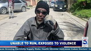 Unable To Run, Exposed To Violence