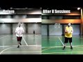 Before and after hadi moukarzel basketabll shot correction  shooting progress