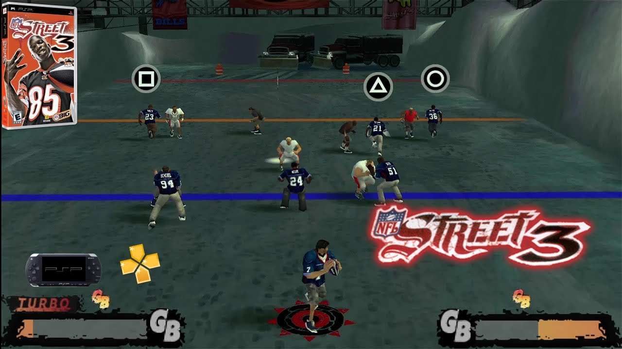🏃‍♂️ NFL Street 3 PSP – My Strategy: Confusion & Chaos😅🏈