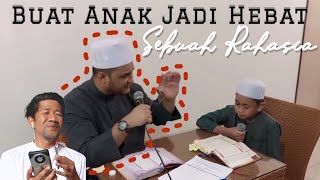 A TALENTED CHILD IN THE HANDS OF A GREAT TEACHER. WHEN AHMAD AZFAR LEARNS WITH HIS TEACHER