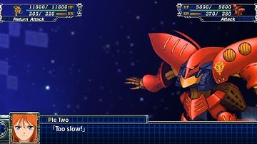 Qubeley Mk-II - Super Robot Wars T - All Attacks [English]