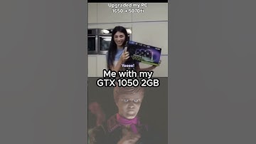 “Me with my GTX 1050 2GB” #pcgaming #benchmark #rtx5050 #gtx1080ti