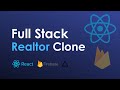 React js  firebase project  realtor clone part 1