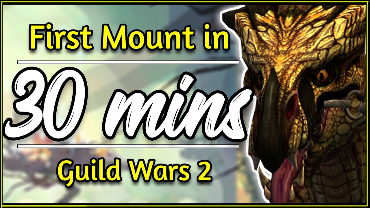 guild war 2 ฟรี  2022 New  How to get your first Guild Wars 2 Mount (Raptor) in 30 minutes!