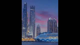 جمال وسحر مدينة دبيّ ليلاً ✨🌴🏙️🤩✈️| الإمارات🇦🇪