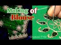 #MakingOfBlouse #BlouseDesign #AariWok    Making of Aari Embroidery Blouse design | hand embroidery