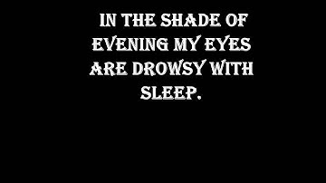 GITANJALI - ( POEM NO. 41  ) POET  RABINDRANATH TAGORE