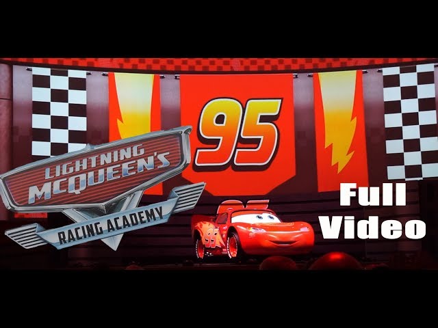 Lightning McQueen Racing Academy in 4k, Walt Disney World