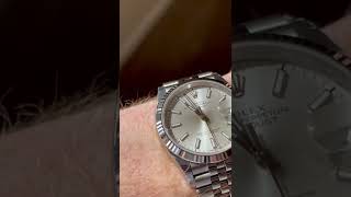 When the sun light catches your Rolex Datejust fluted bezel just right