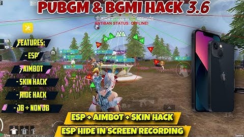 Pubg Mobile hack 3.6 ( New 3.6 Version Inbuilt Esp Mod ) | Pubg Mobile Gl+Kr Hack | Pubg 3.6 Hack