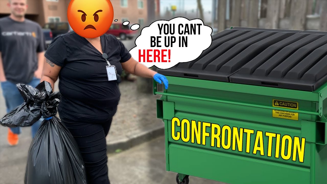 Dumpster Diva DUMPSTER DIVING OUT ON THE TOWN! KICKED OUT