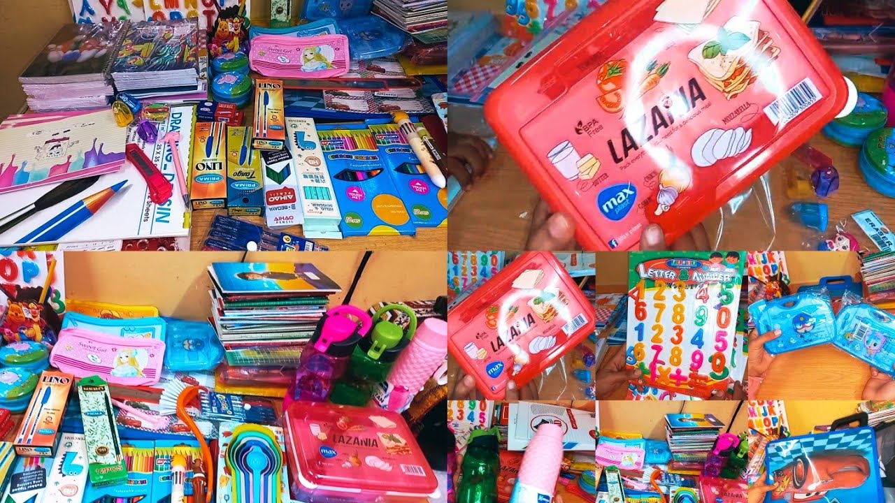 مشتريات المدرسه لعام 2024 بالاسعار📒اشترينا من مكان حاجته بنص التمن😳ارخص من المكتبات والفجاله