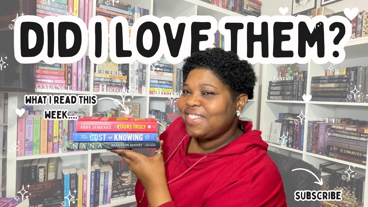 Что я прочитала за неделю | Еженедельный обзор Booktube #booktok #bookreview #reading #bookish #r...