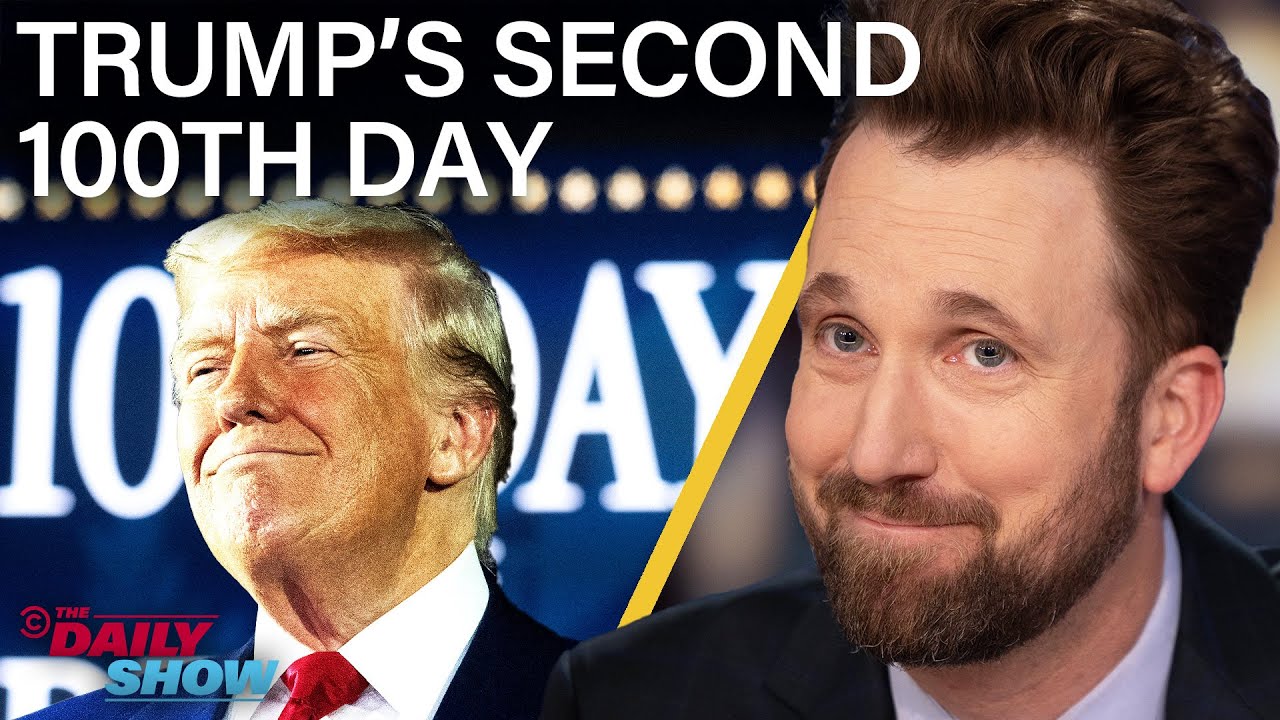 Trump Hits 100 Days & Canada Celebrates By Electing the Anti-Trump | The Daily Show