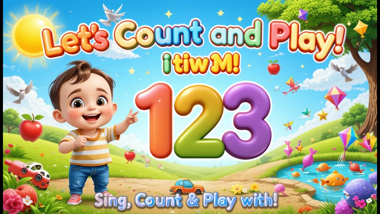 Let’s Count and Play! 🎶 | Fun 1-10 Counting Song for Toddlers ...