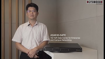 Edgecore 1 GbE Data Center - AS4630-54PE Overview