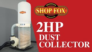 Shop Fox 2HP Dust Collector | W1666