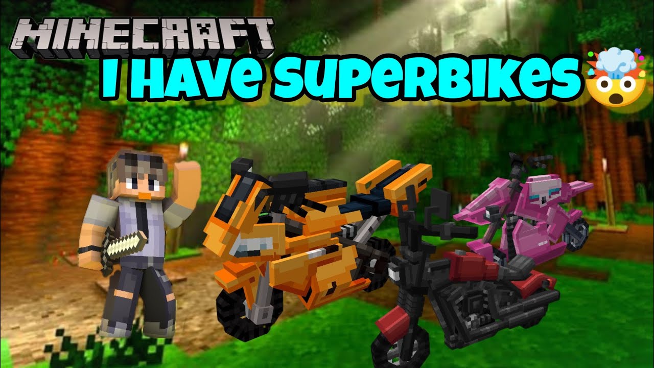 I Have Superbikes in Minecraft🤯 - YouTube