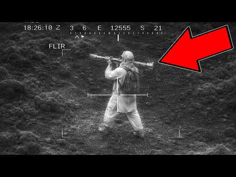 AH-64 Apache BLOWS Islamic Fighters LEG OFF (*GRAPHIC FOOTAGE*) Combat Footage thumbnail