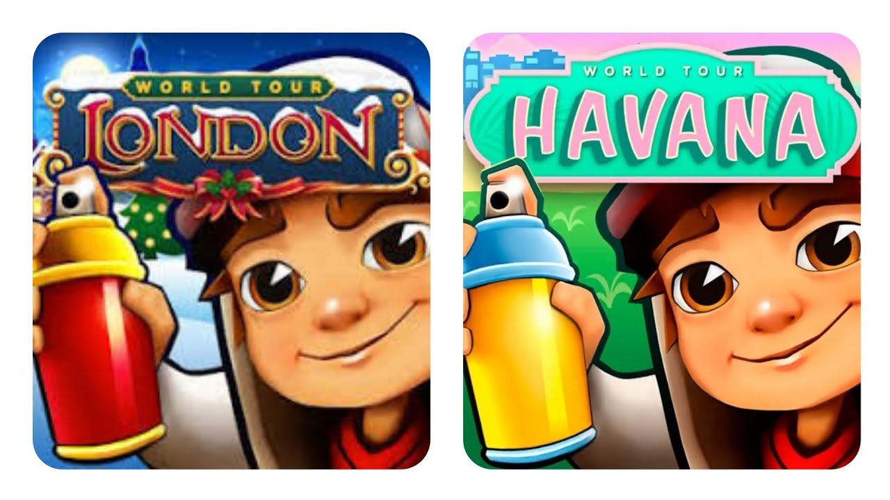 SUBWAY SURFERS HAVANA (ON POKI) VS BUENOS AIRES (ON POKI) VS HAWAII (ON  POKI) 