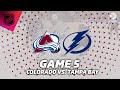 Colorado Avalanche vs. Tampa Bay Lightning, Finaali 2022 🏒