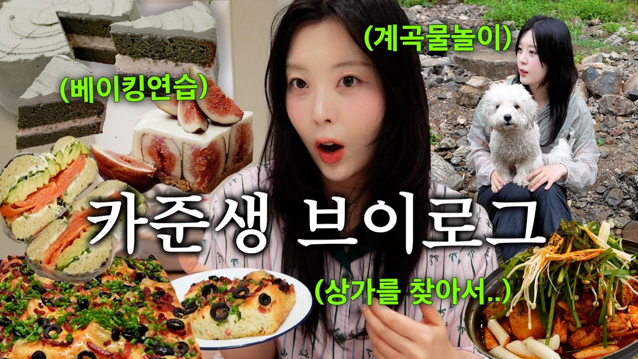 빵이 주식인 떠돌이 카페준비생 브이로그🍞취뽀..아니 카뽀하고싶어요🥯