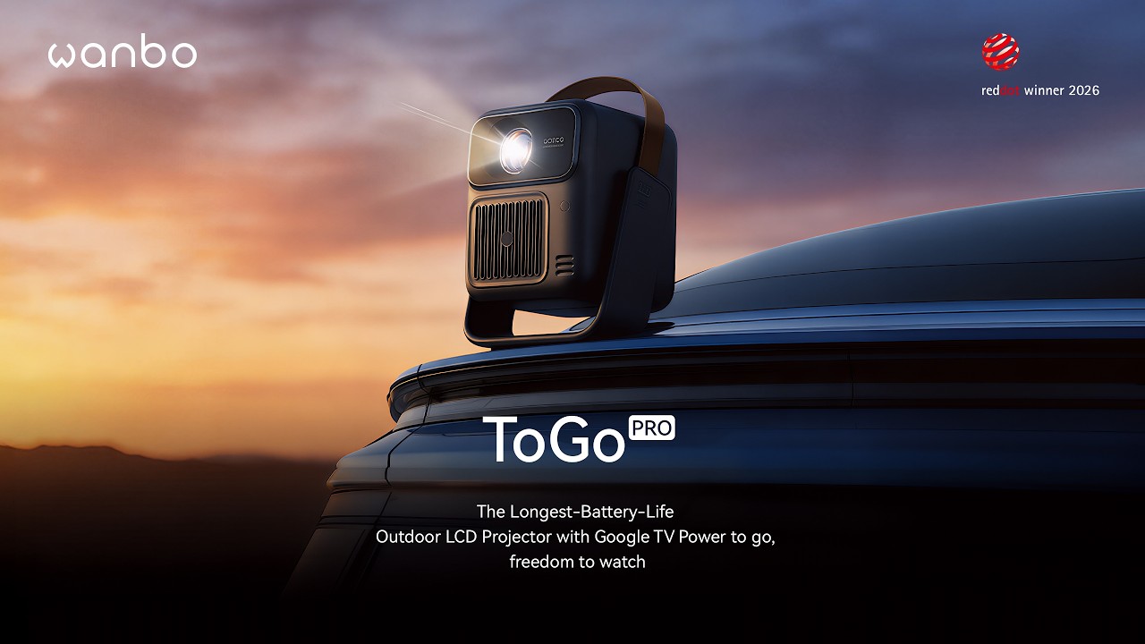 wanbo ToGo Pro 500-Lumen Full HD LCD LED Smart Portable TOGO PRO