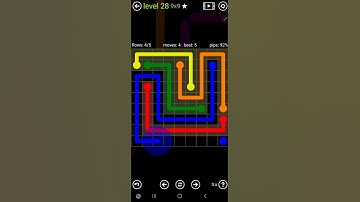 How To Solve Flow Free Extreme Pack Level 28 9x9 Hard Board Walk Through Solution Walkthrough