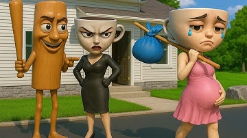 Tung Tung Sahur has an affair with Espressona. The sad love story of BALLERINA | funny animation