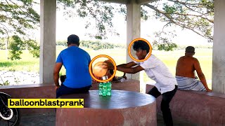 New Update Tire Puncture Prank 2023!!Crazy Reaction on public 07Prank
