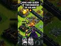 KING AND QUEEN OF THE KINGDOM OF ASLAND #clashofclans #clasofclans #foryou #clasofclansindonesia