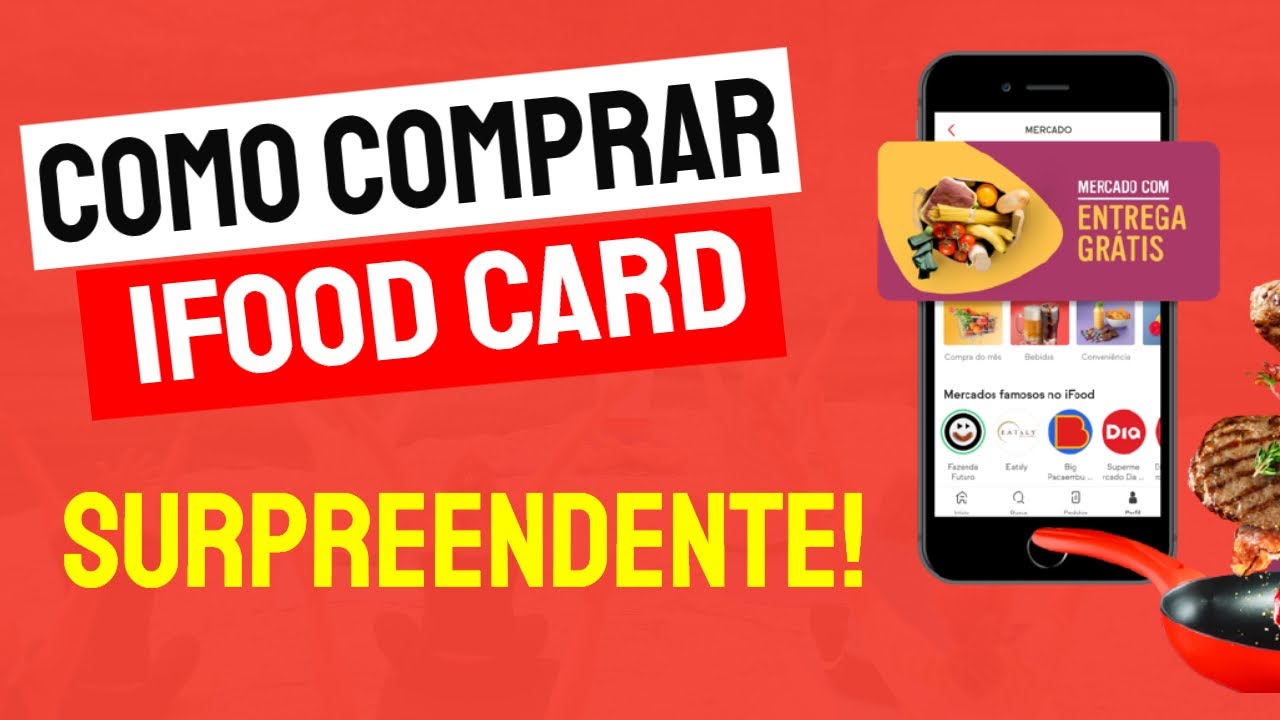 Como Comprar Ifood Card YouTube