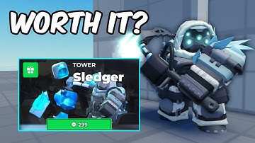 Is the Sledger Worth Buying? | Tower Defense Simulator | ROBLOX