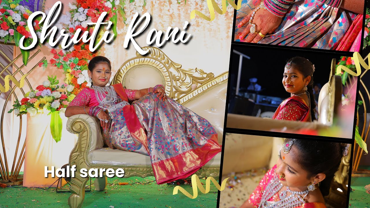 Shruti Rani Half saree function