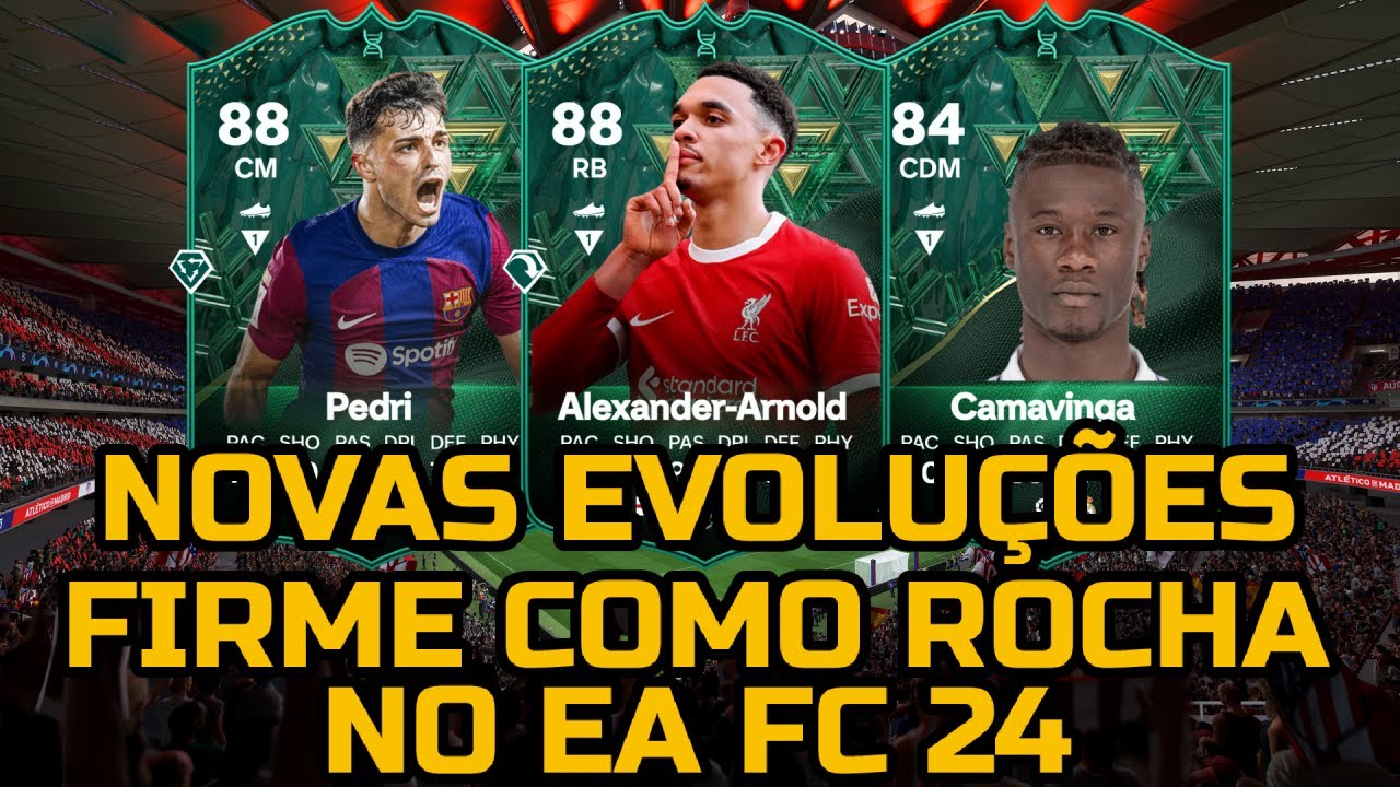 Quais melhores jogadores para evoluir em Firme como uma Rocha? Nova ...